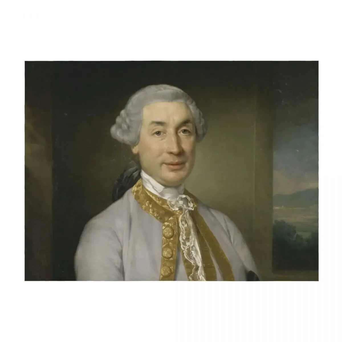 

Napoleon's father, Carlo Buonaparte Throw Blanket Thin Plaid on the sofa Luxury Thicken Moving Blankets