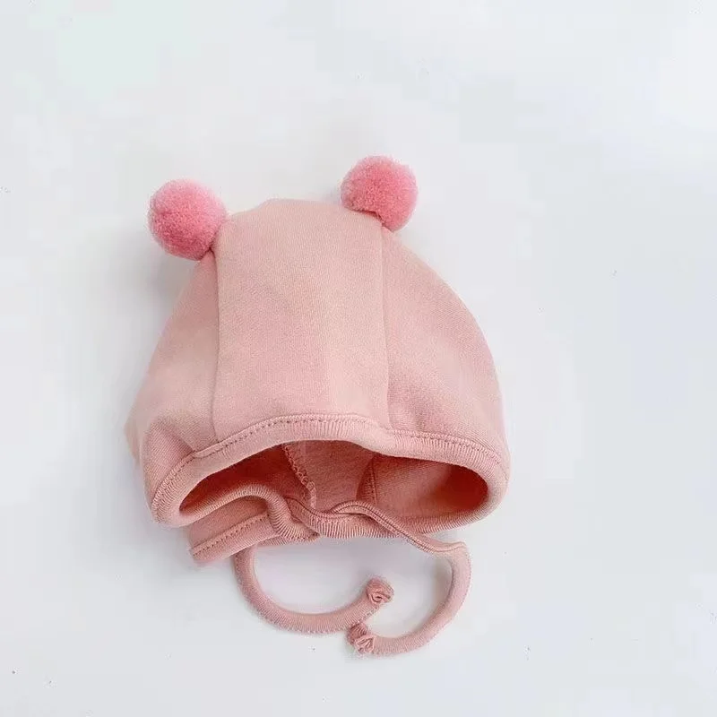 Soft Newborn Hat Baby Beanie Cotton Infant Bonnet Baby Cap for Girls Boys Kids Hats Newborn Photography Props Accessories 0-12M