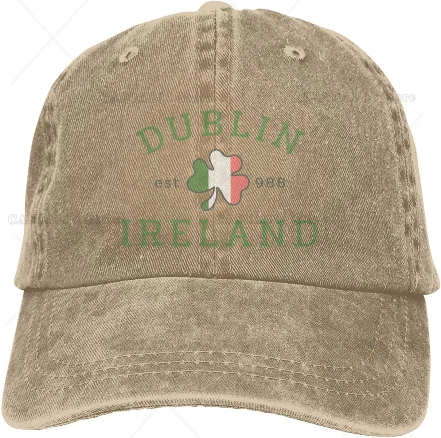 Ireland Clovers Baseball Cap Golf Dad Hat Adjustable Original Classic Low Profile Cotton Hat Men Women