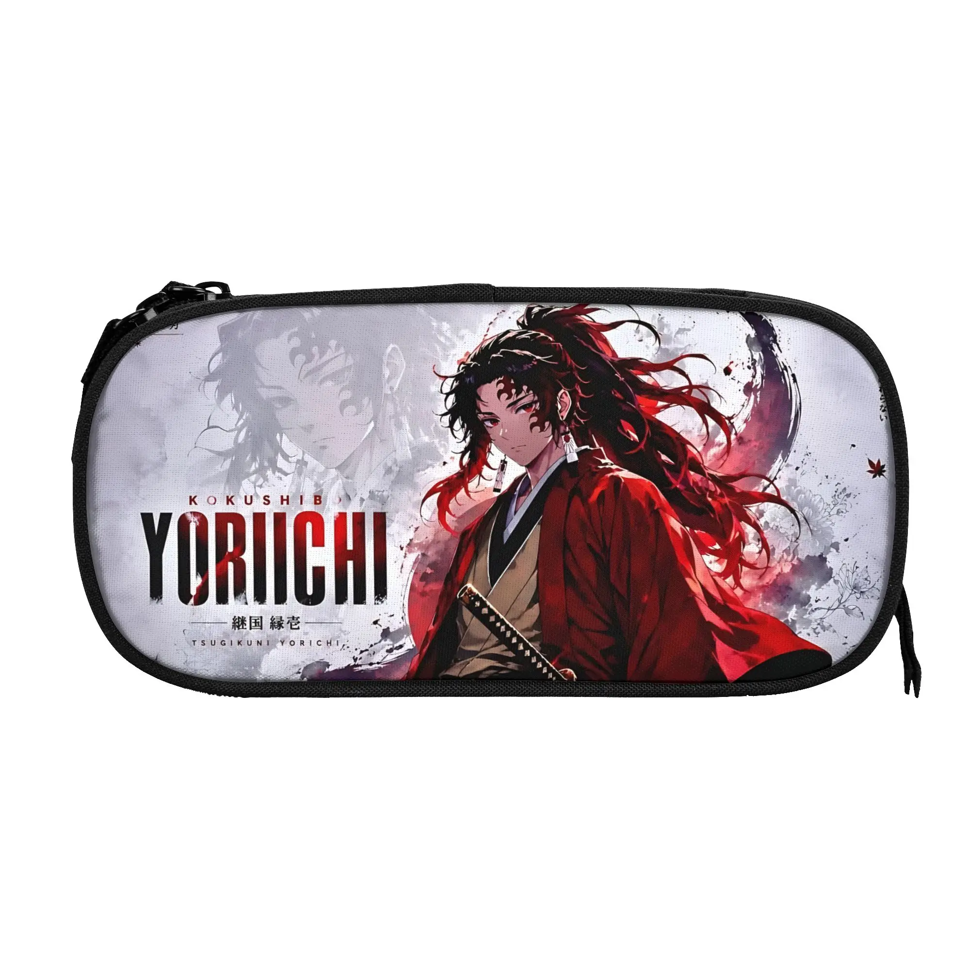 Custom Demon Slayer Large Capacity Bags for Child  School Pencil Bag for Boys Gilrs Kids