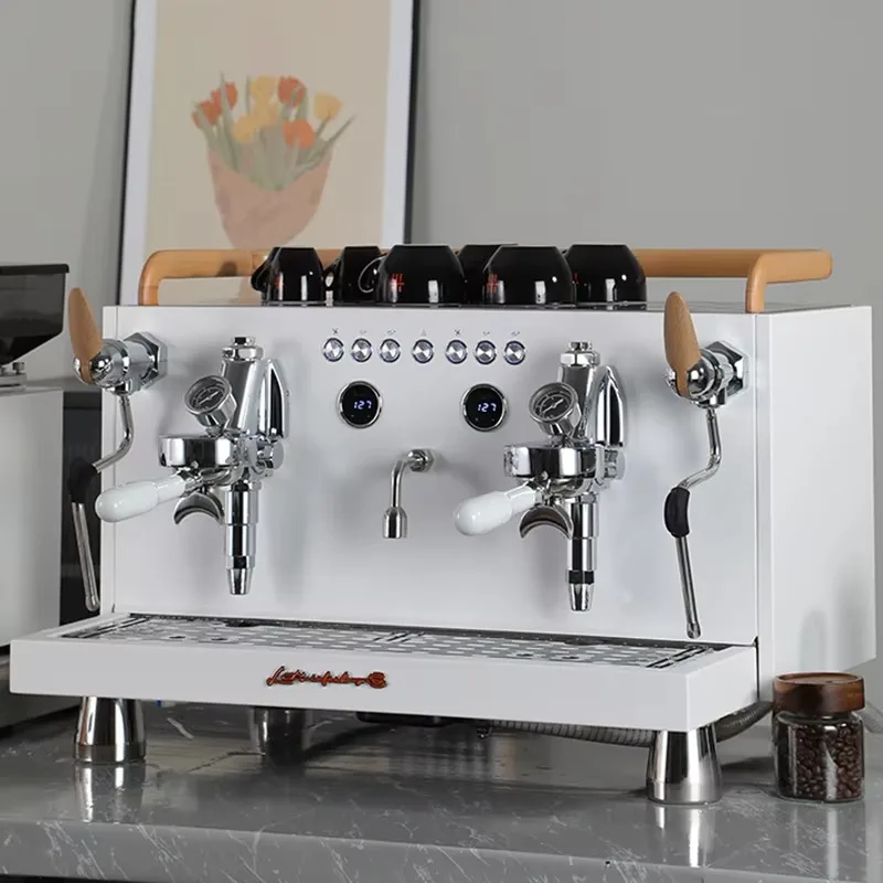 Convenient Commercial Kahve Makinesi Latte Cappuccino Milk Frothing Steam Espresso Machine Coffee Maker