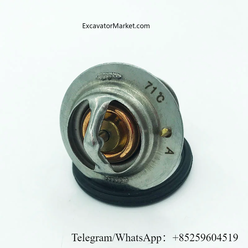 Accessories for Yanmar 3TNV88/4D84/4D88/4TNV88 Engine Thermostat Wear Parts Interior Excavator  Parts