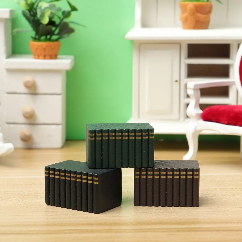 Home Decoration Ornament Miniatures Furniture Decor Dollhouse Accessories Miniature Books Doll House Kit