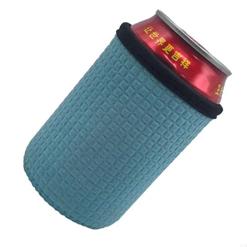 12 oz Estándar Cubierta aislada Copa portátil Copa Decoración bebidas Neopreno Enfriadores bebida Manga botella