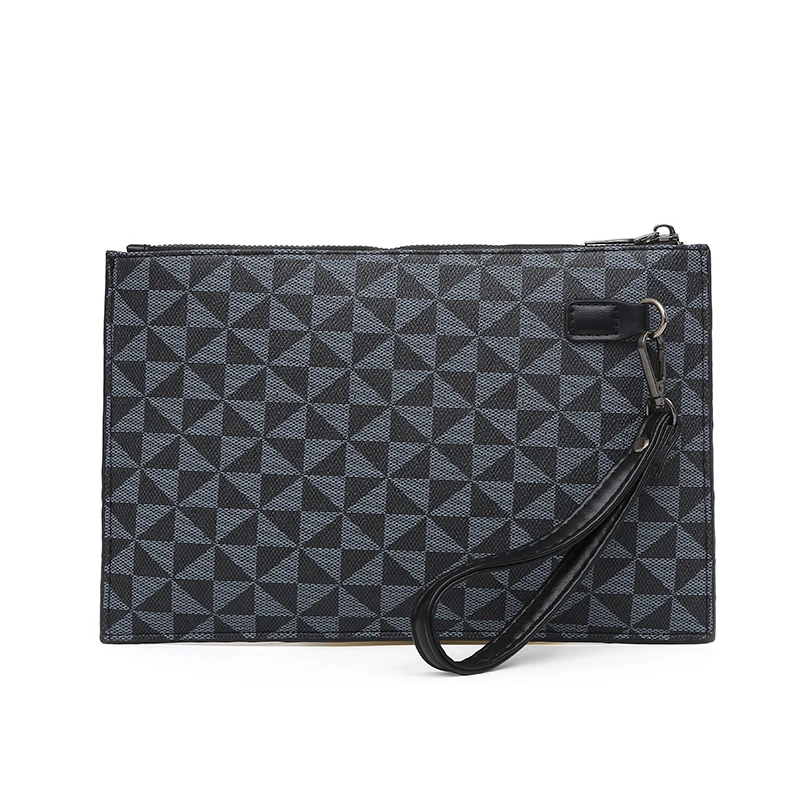 2026 New Men's Business Casual Clutch Bag Fashion Shark Print Envelope Bag Wallet Phone Bag Large Capacity Men's Gifts Pouch Pho image 4