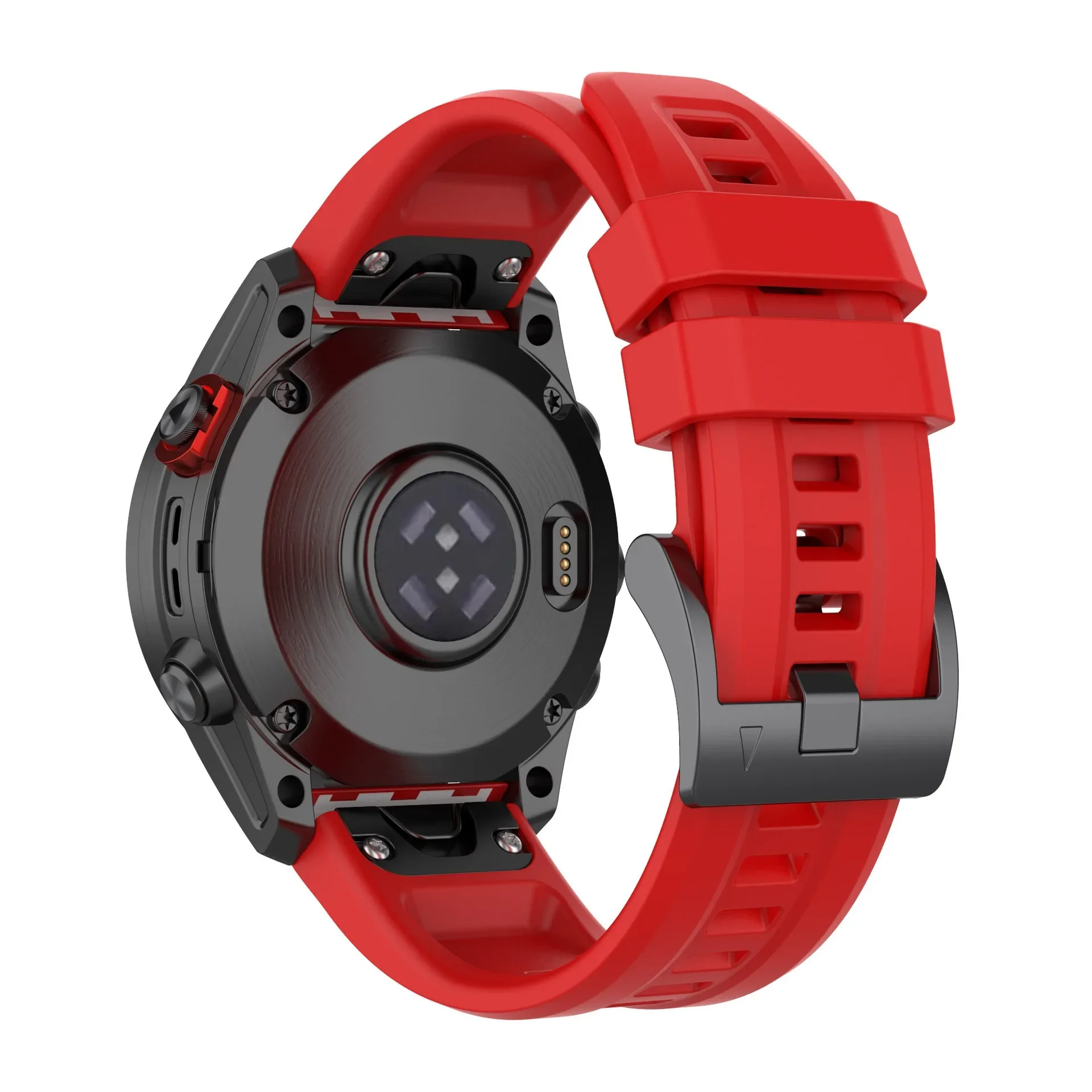 Quick-Fit-Silikonarmband in den Größen 26 mm, 22 mm und 20 mm für Garmin Tactix 8/Fenix 9 8 51 mm 47 mm 43 mm, Garmin Enduro3/Fenix 9 Pro/7S/E/7X. – Detail 19