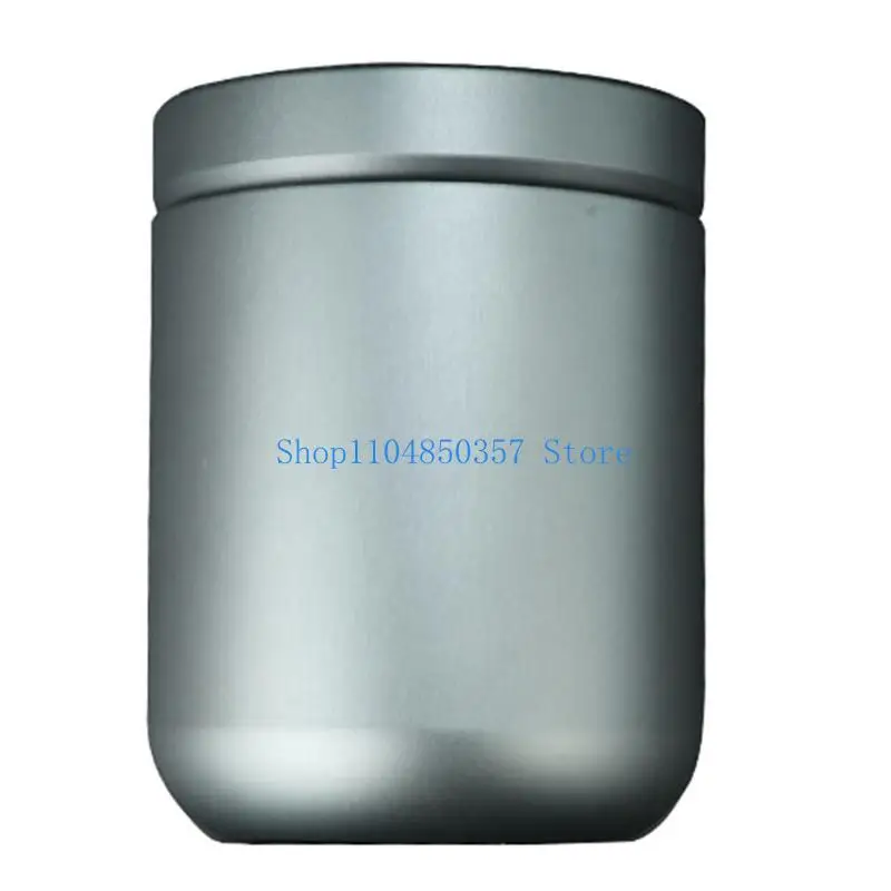 652F Round for Pill Box Seal Bottle Tea for Tank Metal Storage Box Herb Conta