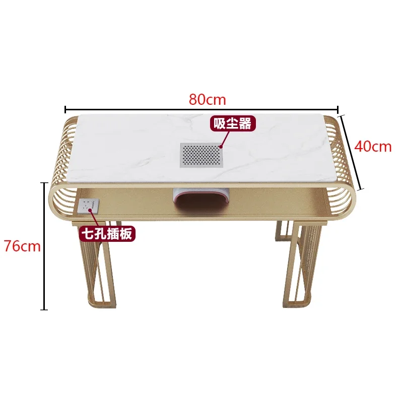 Nordic Marble Professional Manicure Table Nail Tables Desk Equipment Beauty Salon Nails Aesthetic Manicure Moveis Furniture