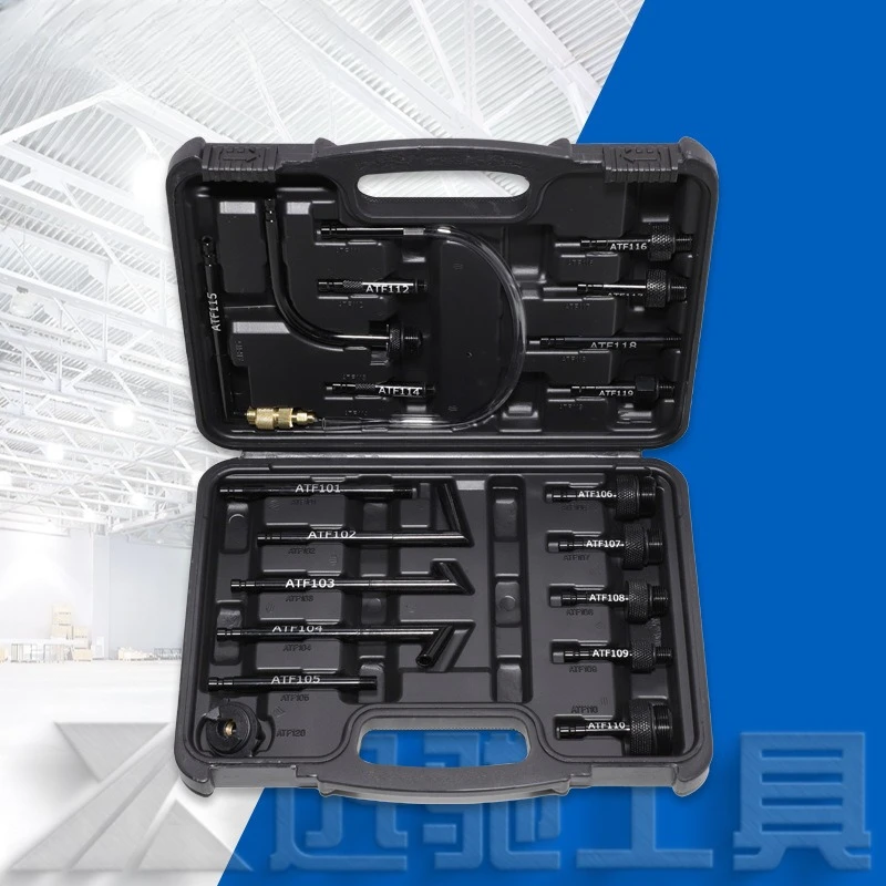 ATF Filling Adapter Set, Special Connector Kit For Pneumatic & Manual Automatic Transmission Oil Filling Tool