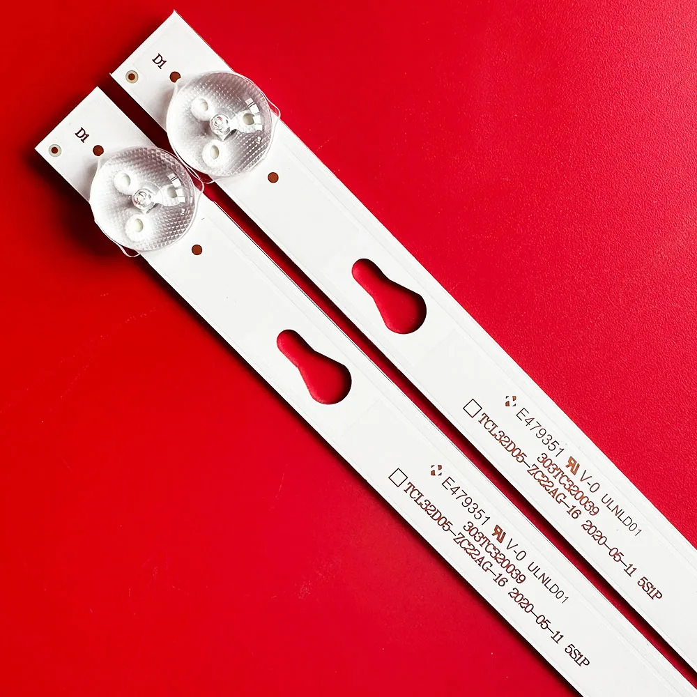 2/20 sztuk listwa oświetleniowa LED dla TCL 32D05-ZC22AG-16 dla xiaomi L32M5-AZ 32S6400 32S6500S 32S6500 4C-LB320T-DSA DSR 32HR332M05A7 V2