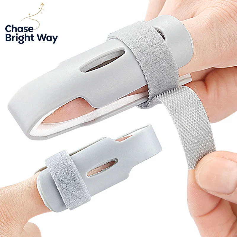 Pain Relief Trigger Finger Fixing Splint Straighten Brace Adjustable  Dislocation Fracture Finger Splint Corrector Support