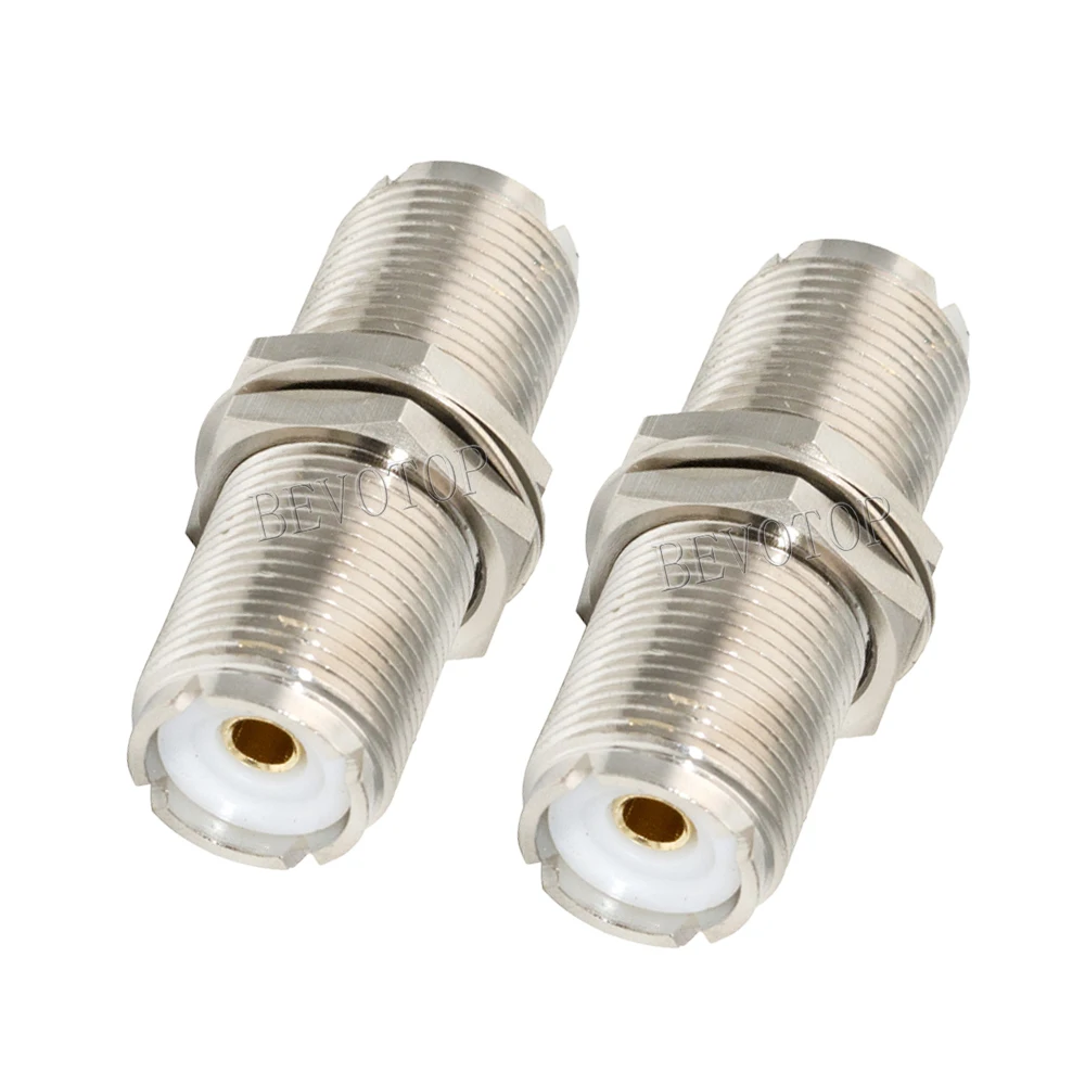 1Pcs UHF PL259 Male to UHF SO239 Female Straight Right Angle RF Coaxial Adapter Connector Test Converter 50 Ohm High-Quality