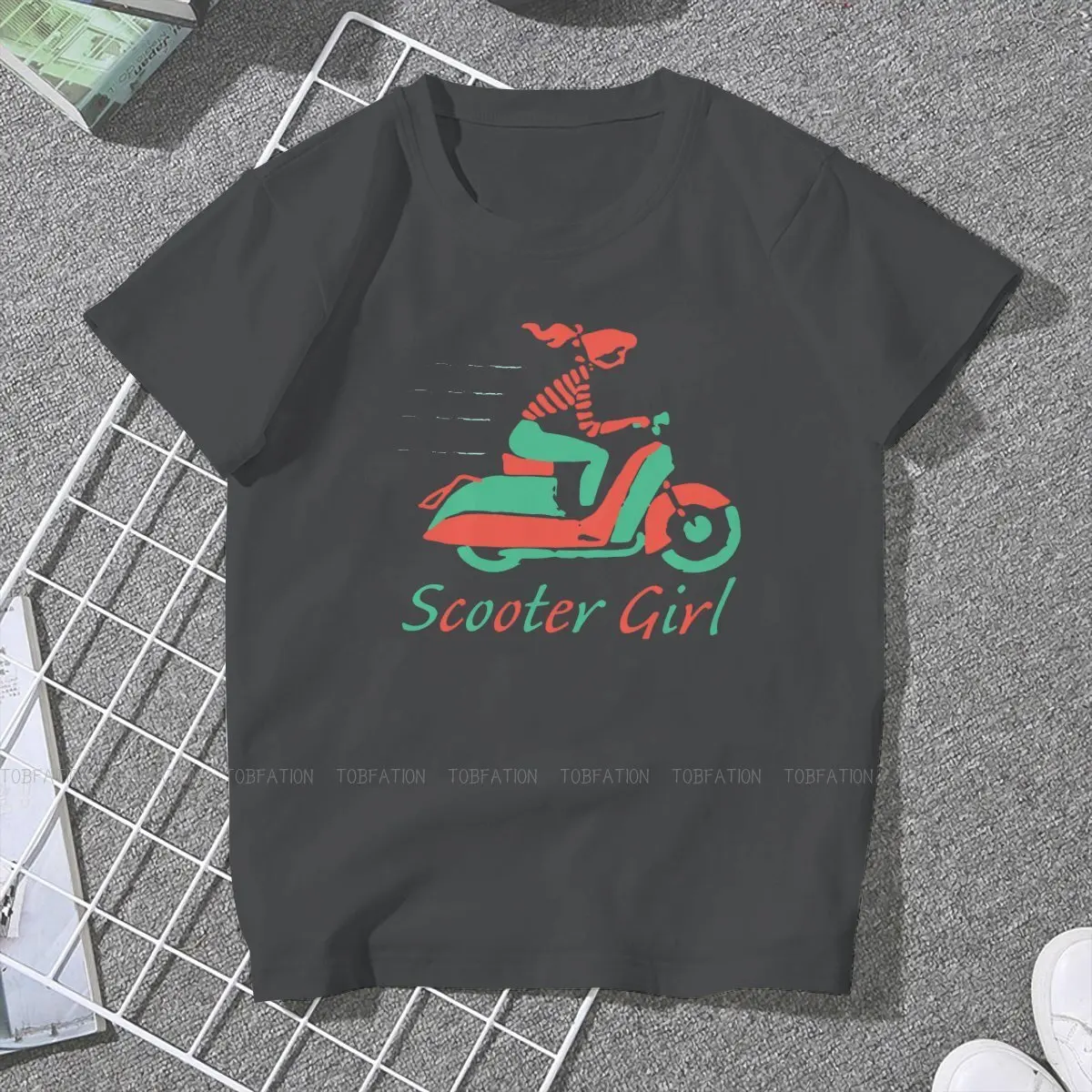 Scooter Girls 5XL TShirt Vespa Popular Transportation Tools Style Streetwear Casual T Shirt Girl Tee Special