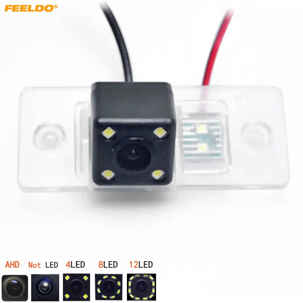 FEELDO Car Backup Rear View Camera For Volkswagen Touareg/Passat B5/Tiguan/Polo Sedan/Santana/Golf 5/Skoda Fabia/Porsche Cayenne