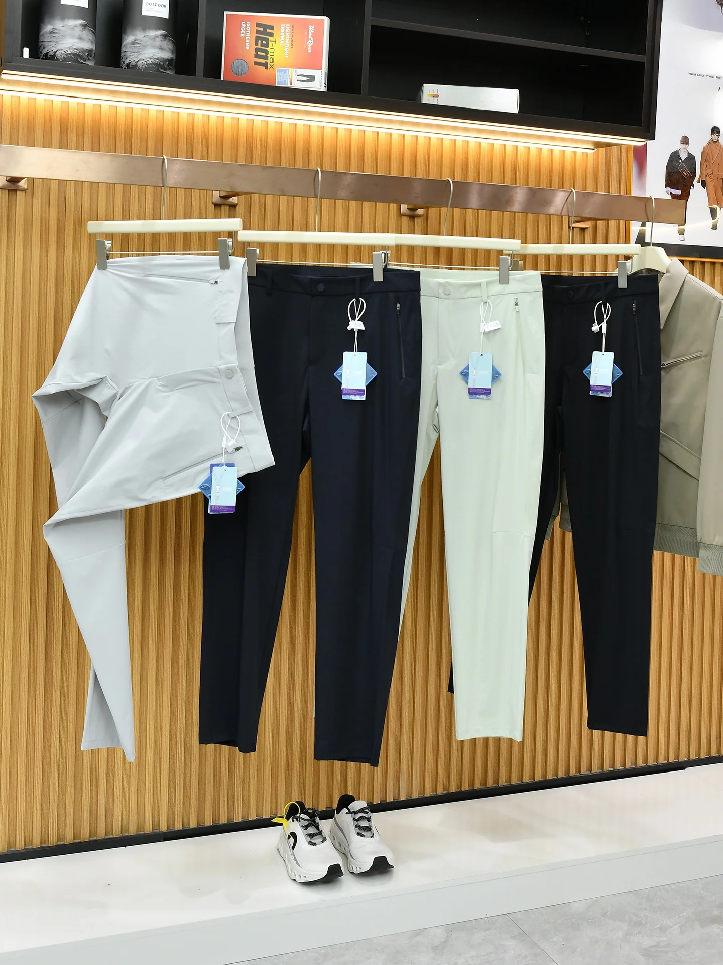 

Men's Outdoor Casual Golf Series 3D Tailored Straight Leg Pants Qui Dry Breathable Spring Summer Faion Urban Sle