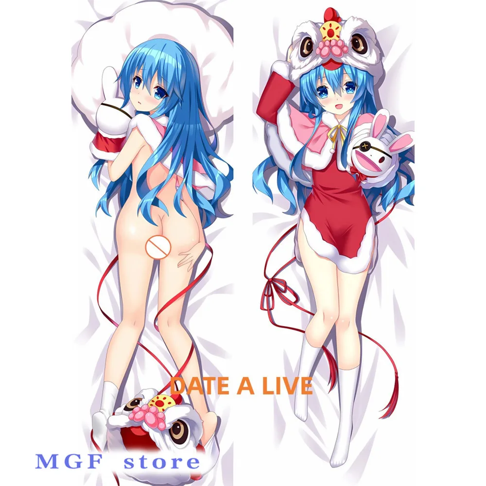 

Dakimakura Anime Pillow Case DATE A LIVE Double-Sided Print Of Life-Size Body Pillowcase Gifts Can Be Customized
