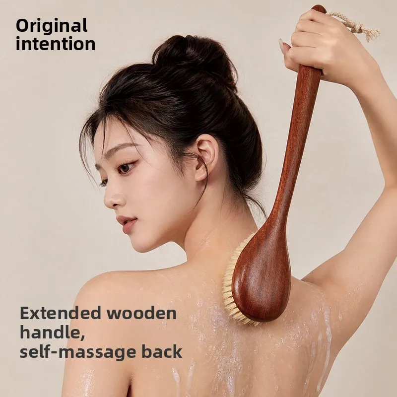 natural-boar-bristle-bath-brush-with-black-teak-wood-handle-soft-bristles-for-deep-cleaning-skin-friendly-suitable-for-all-sk