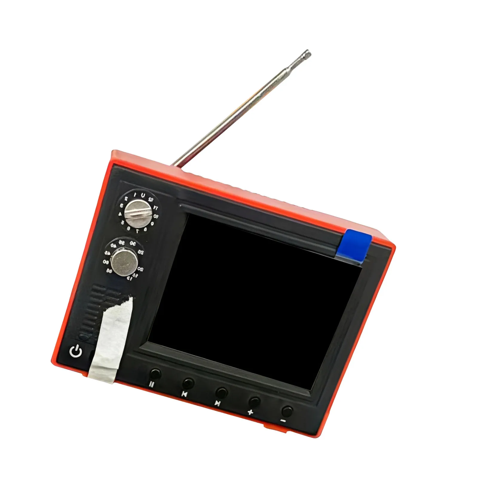 1/12 Scale Mini Retro Tv Can Be Played Support USB Upload Video HD 720P with 8GB Storage Living Room Home Appliances Decor Toy