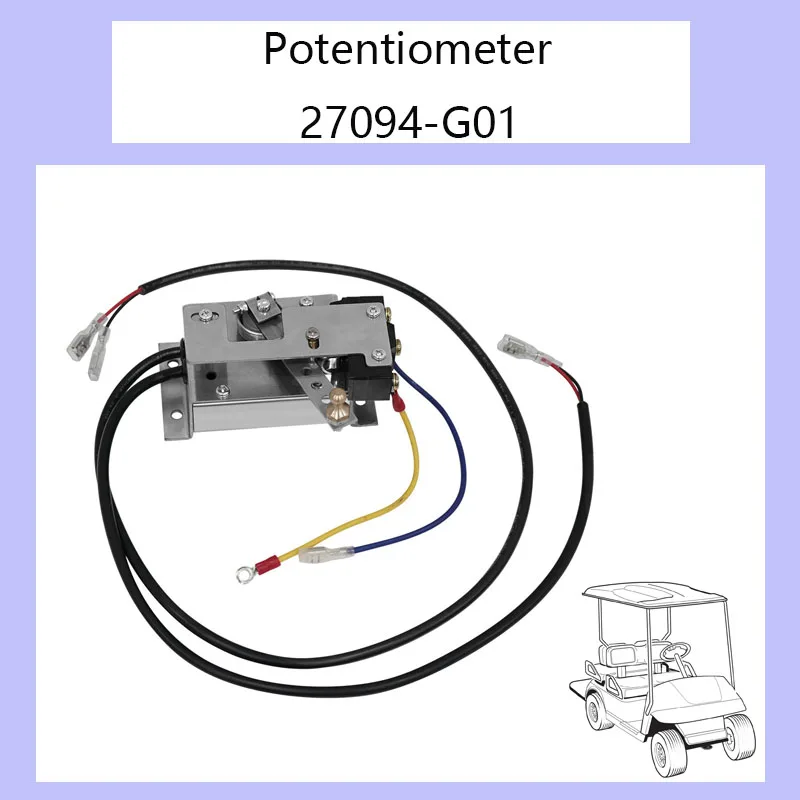 

Аксессуары для гольф-каров, потенциометр 1989-1994 27094-g01