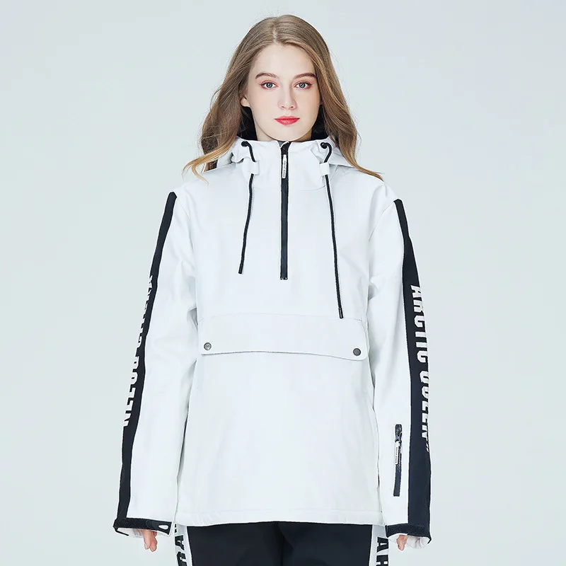 

Couples New Snowboard Jacket Men Women Waterproof Windproof Skiing Coat Winter Super Warm Snow Outwear Thick Ski Hoodie Costumes