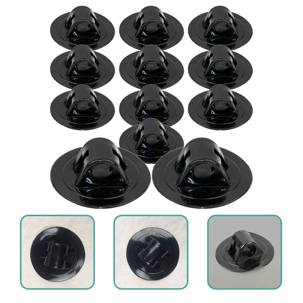 

12 Pcs Motor Fixing Bracket Buckle Inflatable Boat Accessory Mount Engine Stand Holder Kayak Pvc Outboard Fishing