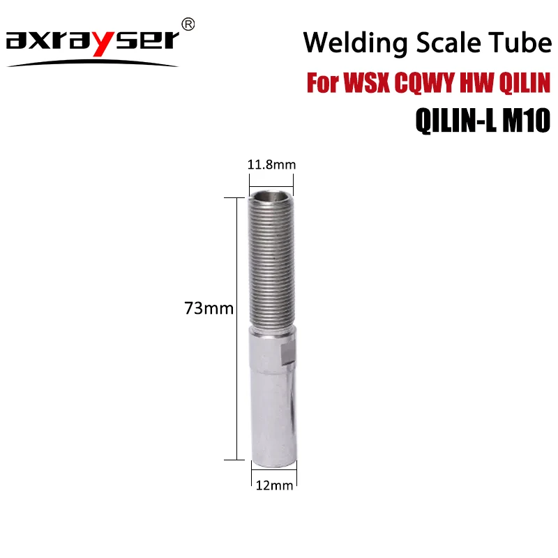 Handheld Laser Schweißen Skala Rohr Edelstahl Düse Stecker Kits Für WSX CQWY HW QILIN Schweiß Kopf Maschine Zubehör – Detail 7