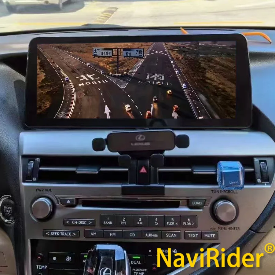 12.3“ For Lexus Rx Rx270 Rx350 2009-2015 Car Radio Multimedia Video Player Linux Screen CarPlay Bluetooth GPS Navi Head Unit M