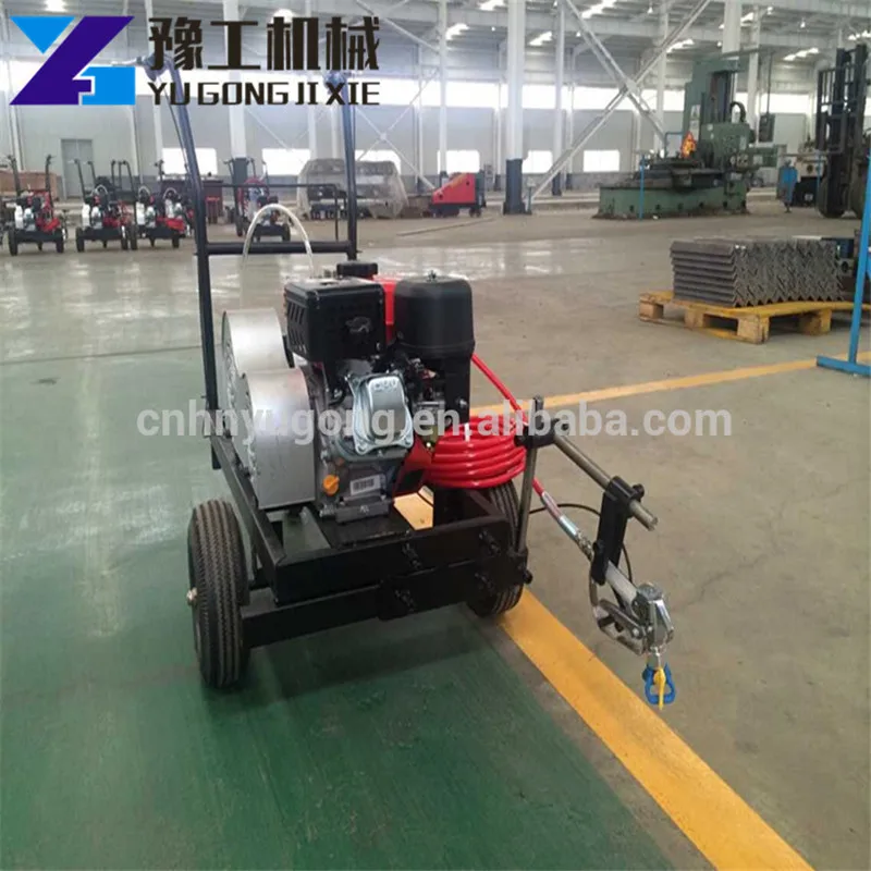 Cold Plastic Spray Linelazer Road Line Marking Paint Machine For Sale