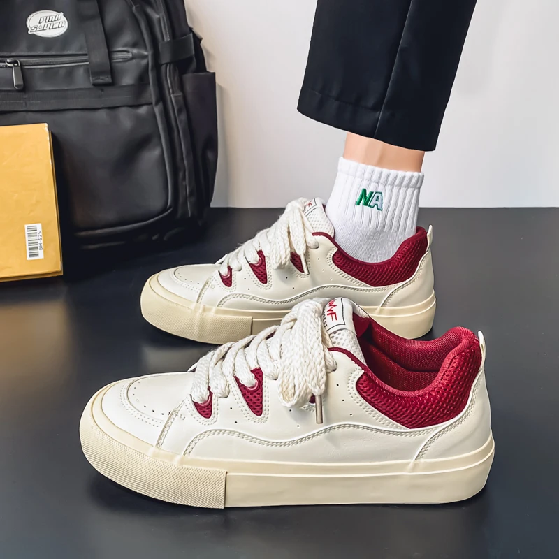 

2025 New Men's Board Shoes,sneakers,skate shoes,Casual Shoes Boost Anti-Odor Trendy Breathable Classic Comfortable New Arrival