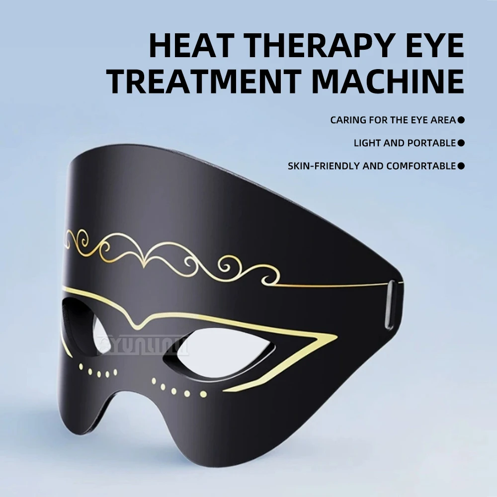 Red light silicone eye protection device Photon eye tender device LED heating eye mask Heating hot compress eye beauty device