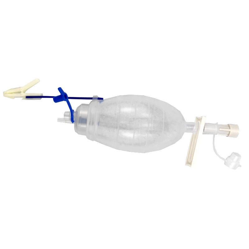 Disposable puncture negative pressure drain, surgical drainage catheter set, needle, silicone drainage ball