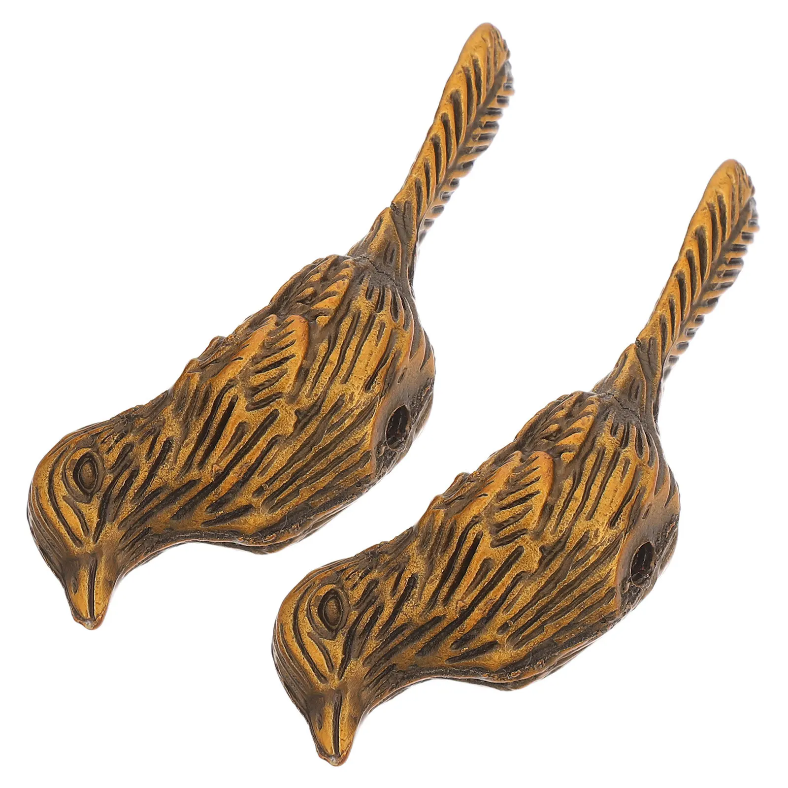 

2Pcs Bird Cabinet Knobs Single Hole Animal Drawer Handles Zinc Alloy Pulls for Kitchen Wardrobe Dresser Cupboard Furniture