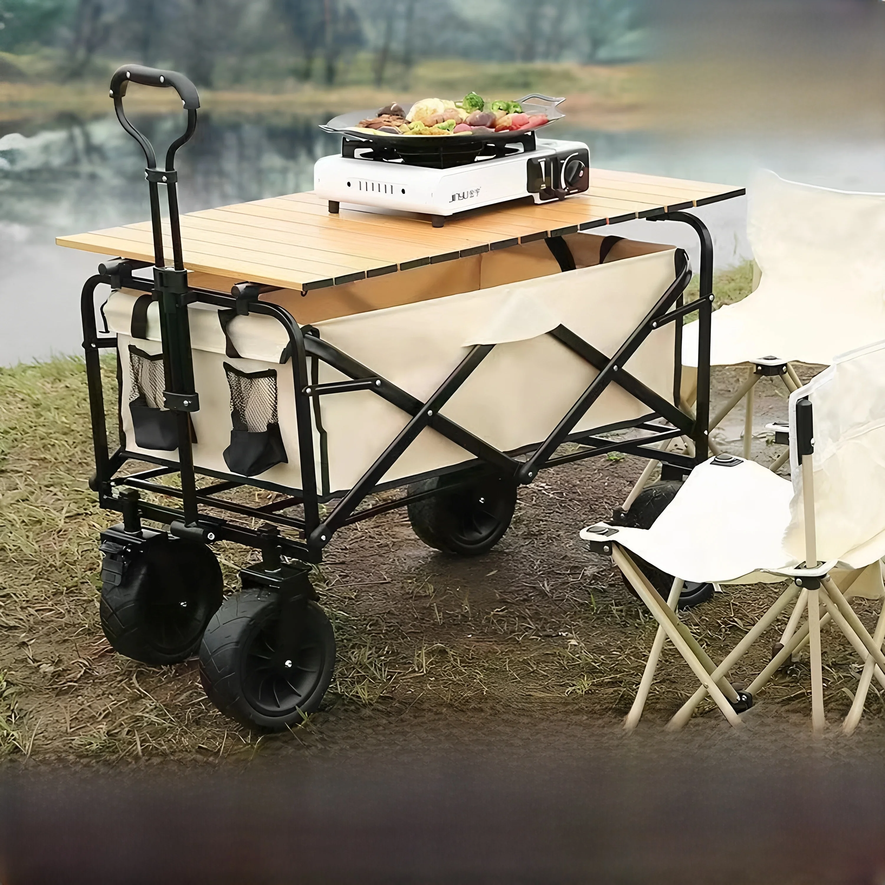 camping-portable-picnic-multi-functional-camping-cart-stacking-outdoor-hand-pulled-barbecue-vehicle-foldable-wheel-eva