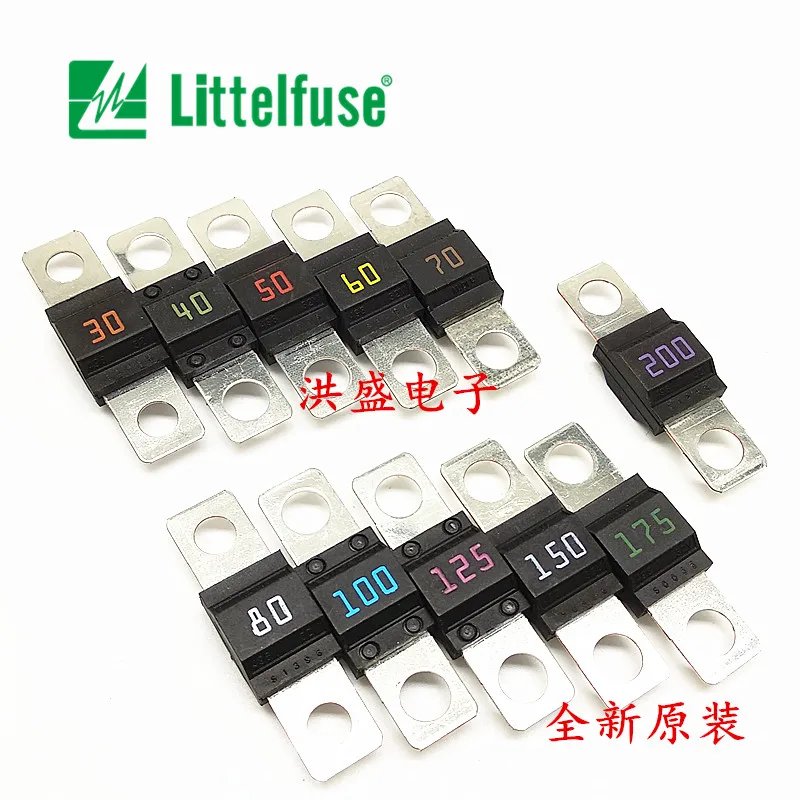 

Littelfuse 498 Series MIDI Small Bolt Type Car Fuse + Fuse Base Auto Fuse 30A 40A 50A 60A 70A 80A 100A 125A 150A 175A 200A 32V