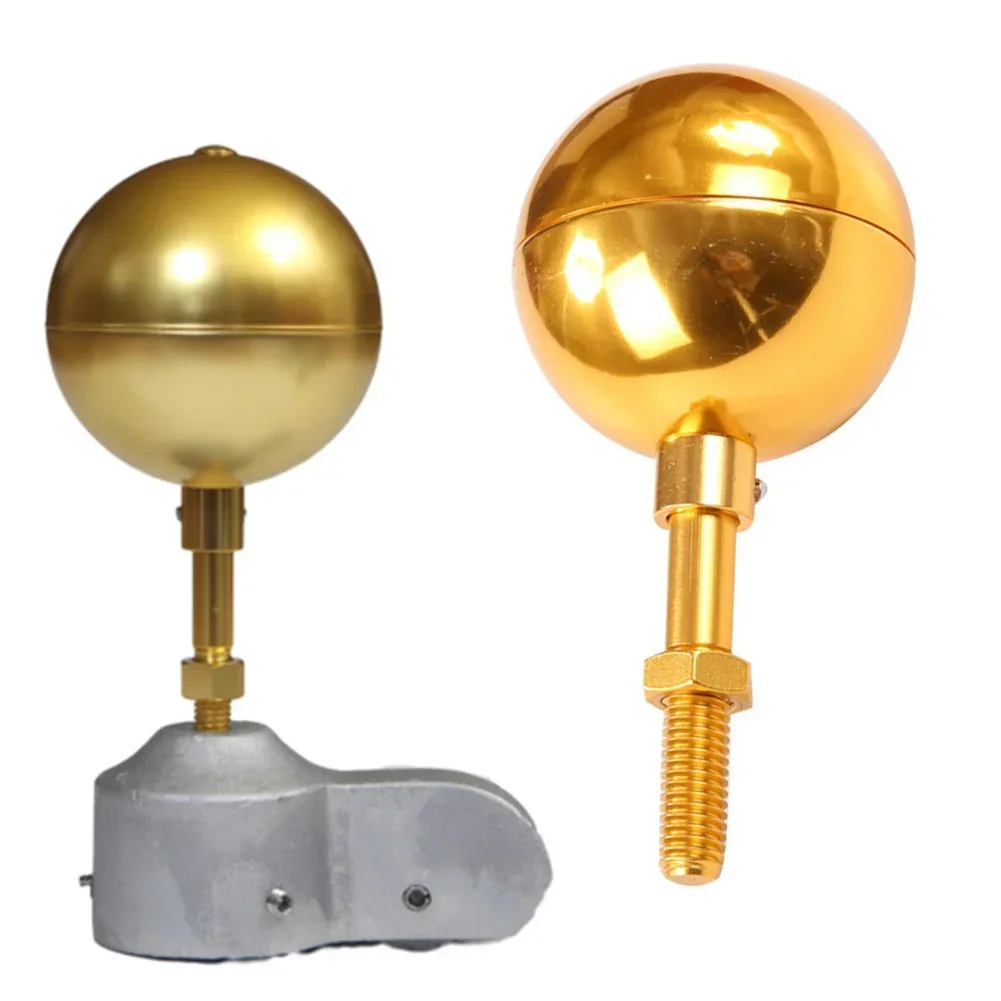 Gold Anodized Aluminum Inch Gold Anodized Aluminum Outdoor Flagpole Ball Topper Ornament Gold Anodized Aluminum