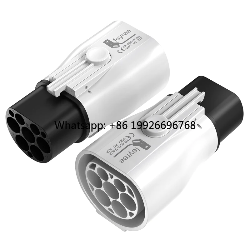 

Feyree Portable AC Adapter Type 2 to GBT 3 Phase for Home 22kW Type 2 Charging Station Electric Car Charging Station