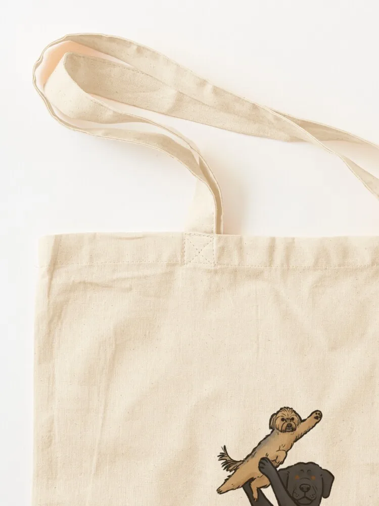 dog pose Tote Bag reusable shopping bag tote bag women the tote Cloth