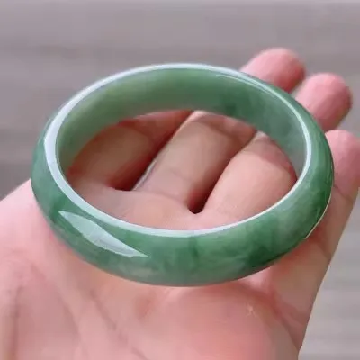 

zheru Jewelry Natural Burma Jade 54mm-62mm bracelet Exquisite Princess bracelet send girlfriend send mom