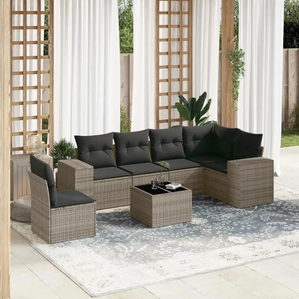 

Garden Sofa Set Outdoor Furniture Grey