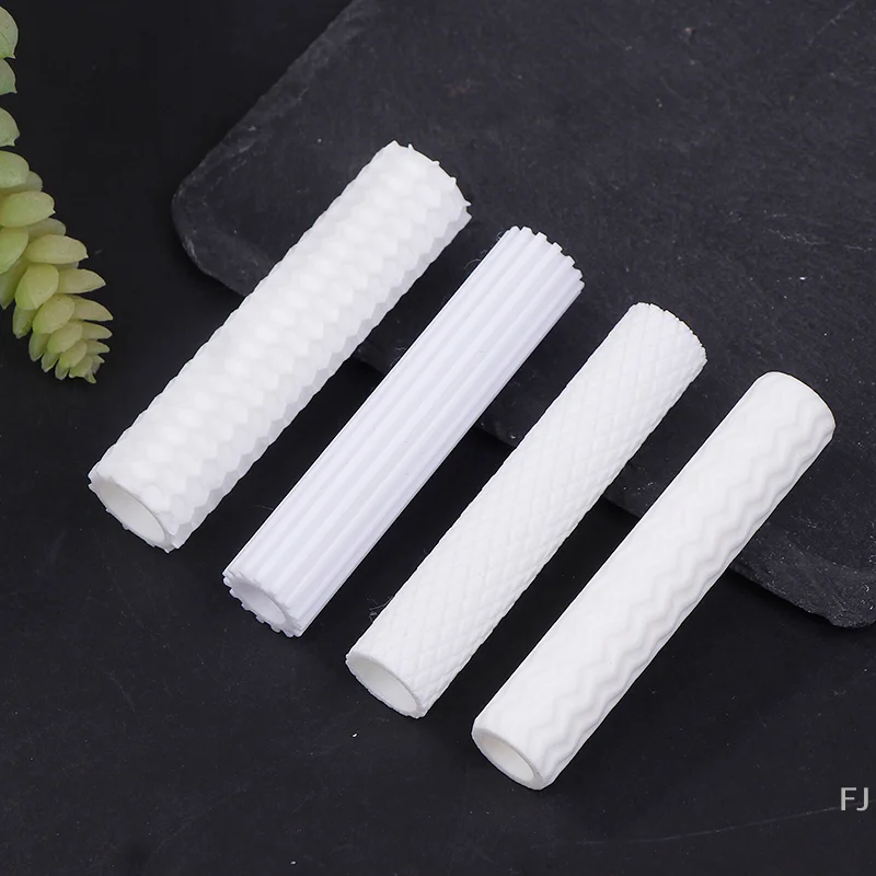 [YU]Soft Pottery Earring Polymer Clay Cutter Roller Texture Polymer Clay Seamless Polymer Clay Texture Roller Claycutters