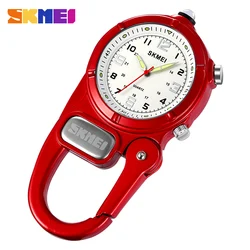 SKMEI Digital Watch Mechanics Quartz Clocks  Ornament LED Flashlight Multi-function Hook is Atable And Firm