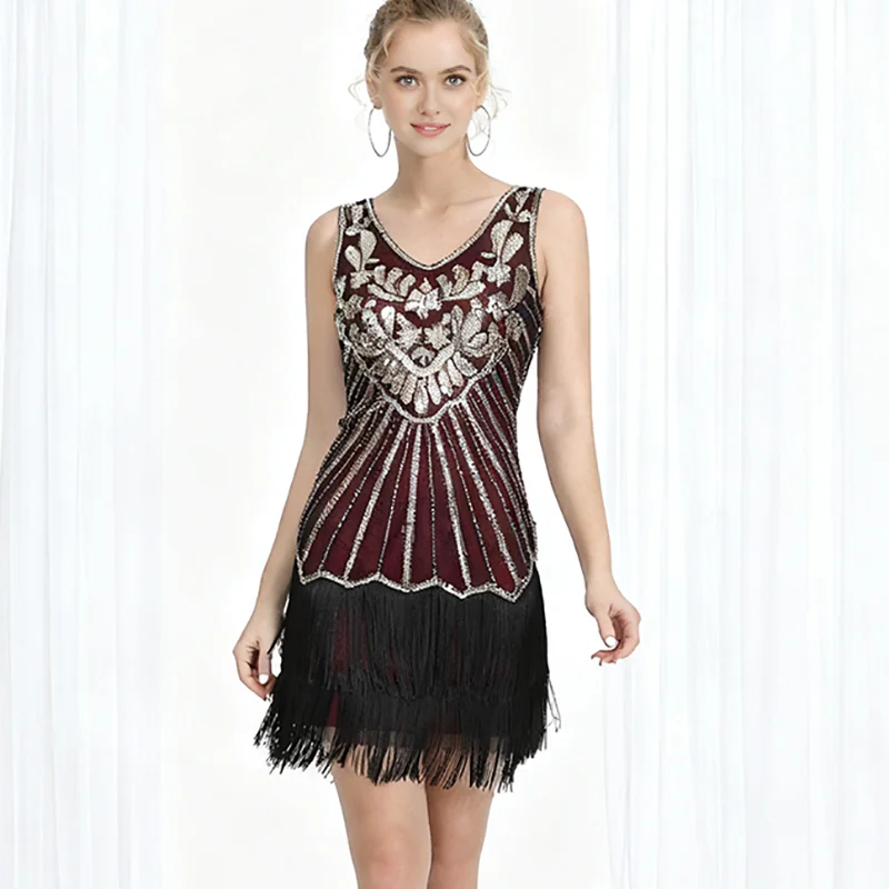 

Flapper Dresses 1920s Gatsby Great Roaring 20s 1920 Dress for Women