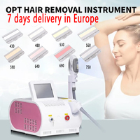 OPT ipl hair removal laser professional Machine permenent hr beauty Diode Laser Hair Removal Machine laser epilator for women