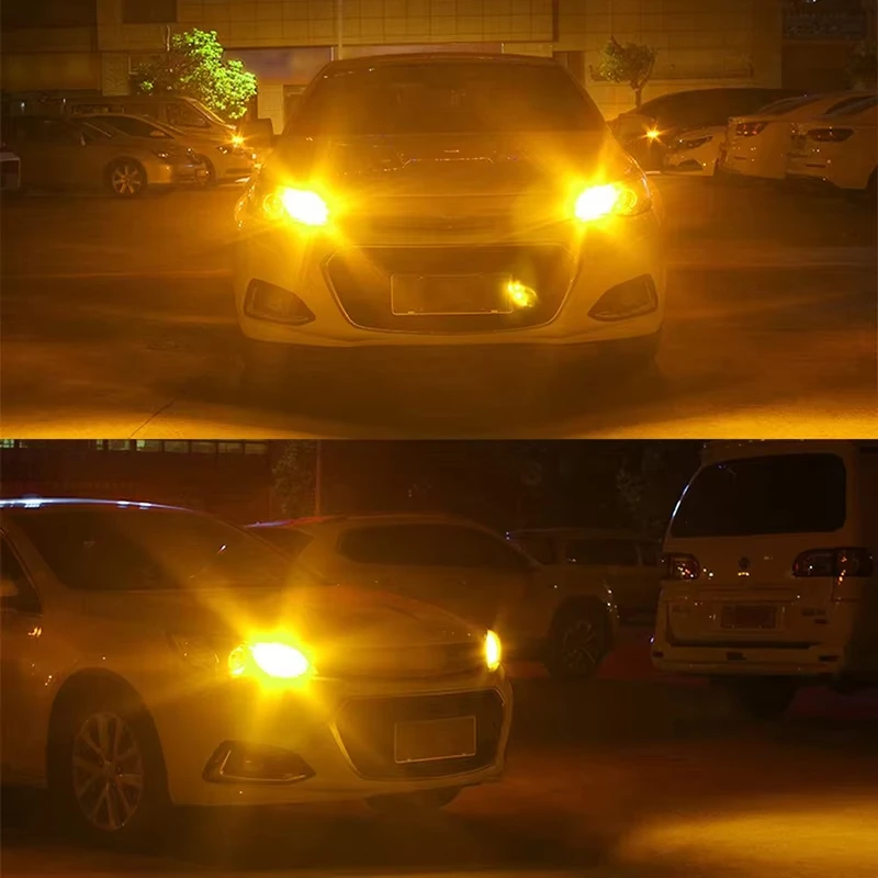 XMJS 2 قطعة سيارة LED لمبة P21W 1156 BA15S P21/5 واط BAY15D 1157 12 فولت 7000 كيلو الأبيض بدوره إشارة الفرامل احتياطية عكس أضواء وقوف السيارات مصابيح