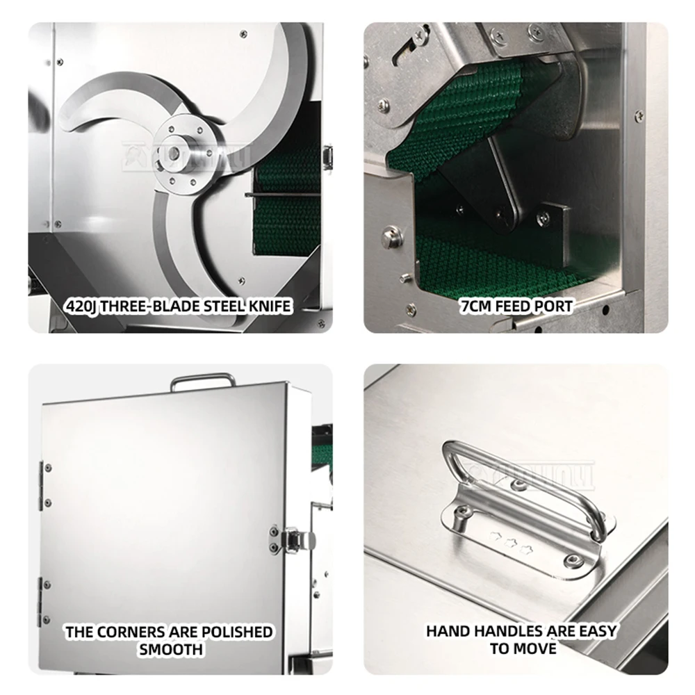 آلة قطع البصل الأخضر للمطبخ، قطاعة الطعام التجارية، قطاعة الفلفل