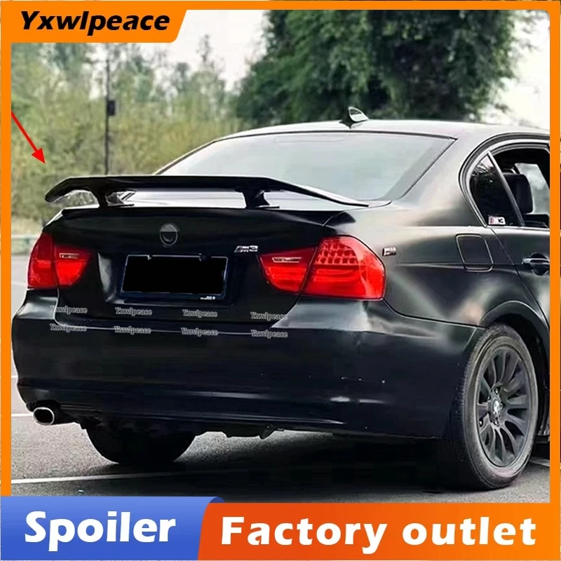 

For E90 3 Series 320i 320d 2005 2006 2007 2008 2009 2010 2011 Unpainted Color ABS Material Rear Trunk Spoiler