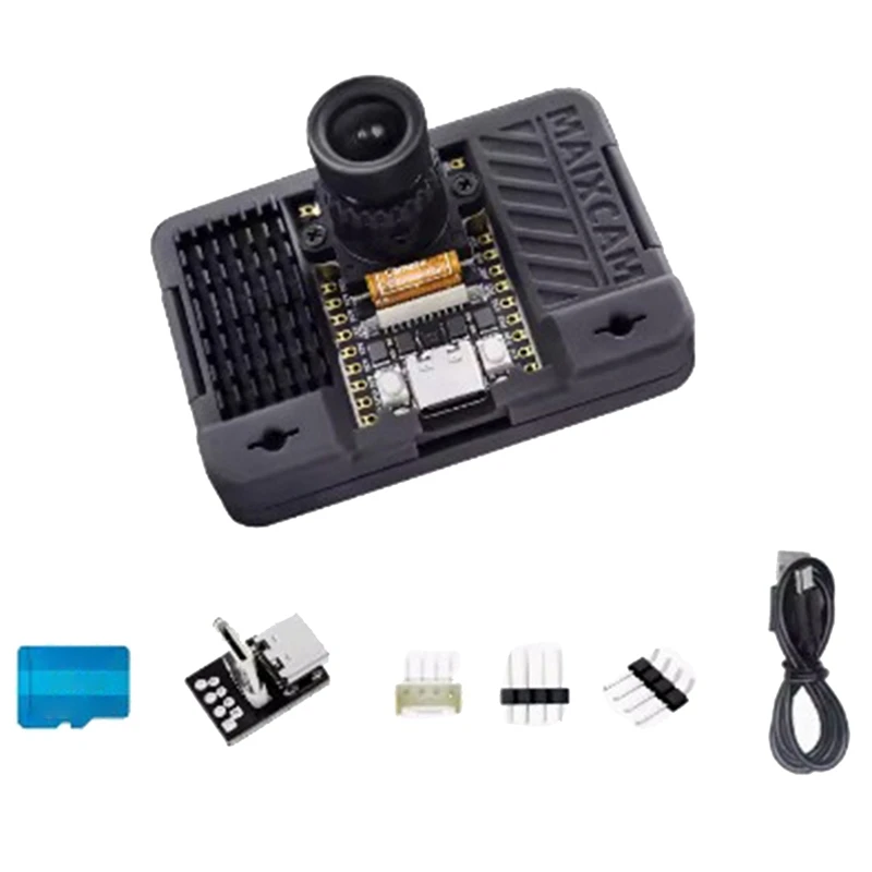 Maixcam NPU RISCV لوحة التطوير ، AI منفذ تسلسلي صوتي مرئي WiFi 6