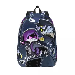 Mord Drohnen Cartoon Anime Rucksack für Männer Frauen Mode Student Arbeit Daypack TV-Serie College Leinwand Taschen Sport