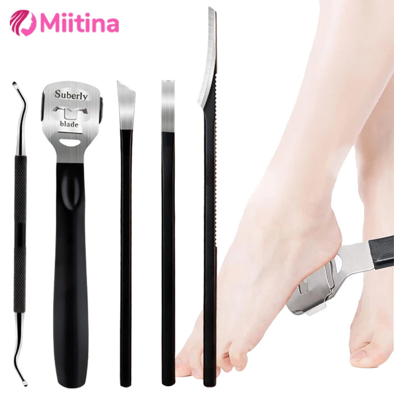 

Professional Pedicure Knife Set 5/4/3pcs for Feet Ingrown Toenail Blade Tool Nail Shaver Ingrown Cuticle Scraper Foot Repair