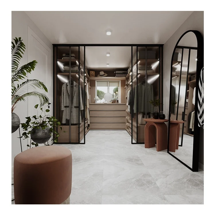 أثاث غرفة النوم القشرة الحديثة خزائن الزاوية أثاث غرفة النوم مصنع خشبي